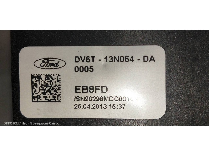 Recambio de modulo electronico para ford kuga (cbs) titanium referencia OEM IAM DV6T3F944AA DV6T13N064DA 