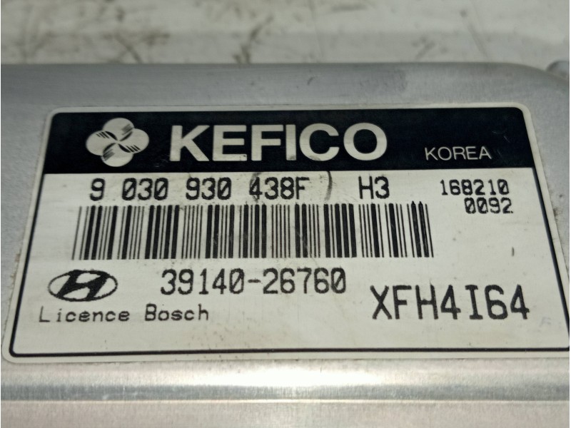 Recambio de centralita motor uce para hyundai elantra (xd) 1.6 comfort (5-ptas.) referencia OEM IAM 9030930438F 3914026760 