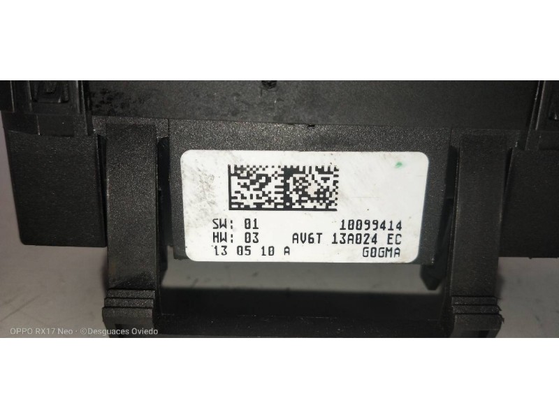 Recambio de mando luces para ford kuga (cbs) titanium referencia OEM IAM AV6T13A024EC  