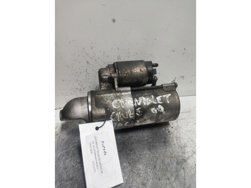 Recambio de motor arranque para chevrolet cruze ls+ referencia OEM IAM   