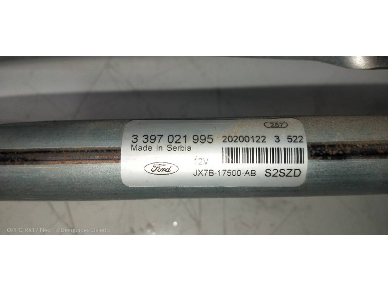 Recambio de motor limpia delantero para ford focus turnier active referencia OEM IAM JX7B17504AB JX7B17500AB 