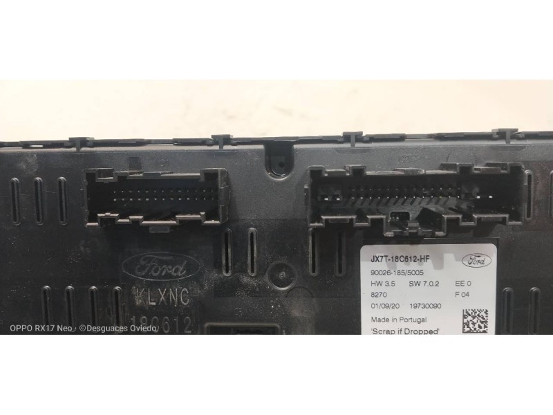 Recambio de mando calefaccion / aire acondicionado para ford focus turnier active referencia OEM IAM JX7T18C612HF  