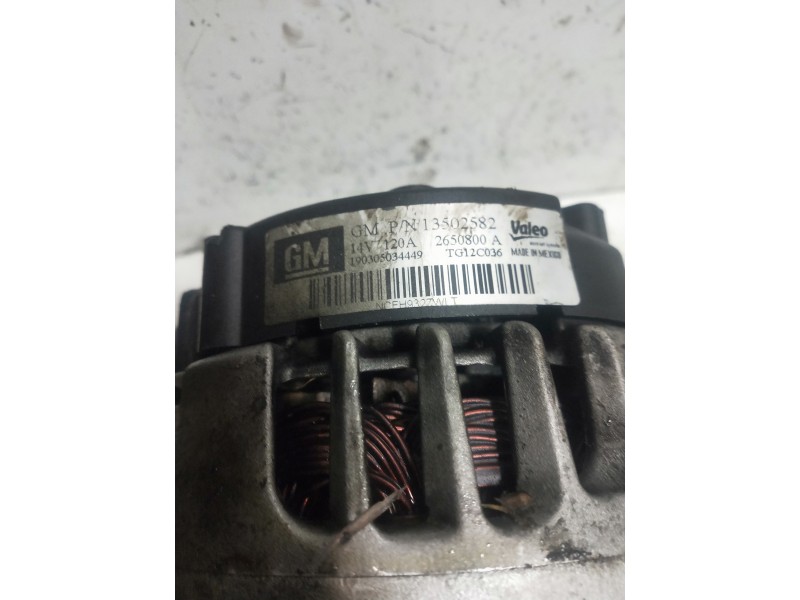 Recambio de alternador para opel insignia berlina cosmo referencia OEM IAM 2650800A  