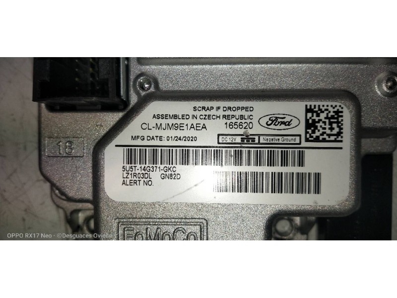 Recambio de modulo electronico para ford focus turnier active referencia OEM IAM 5U5T14G371GKC CLMJM9E1AEA 