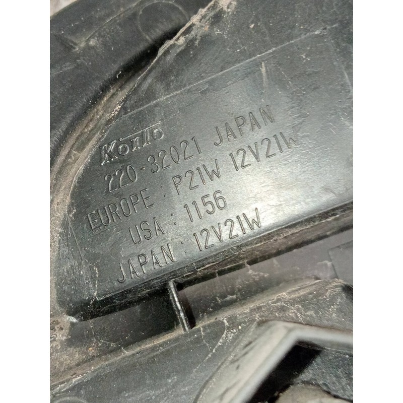 Recambio de piloto trasero derecho para suzuki baleno berlina sy (eg) 1.6 (4-ptas.) referencia OEM IAM 22032021 P21W 