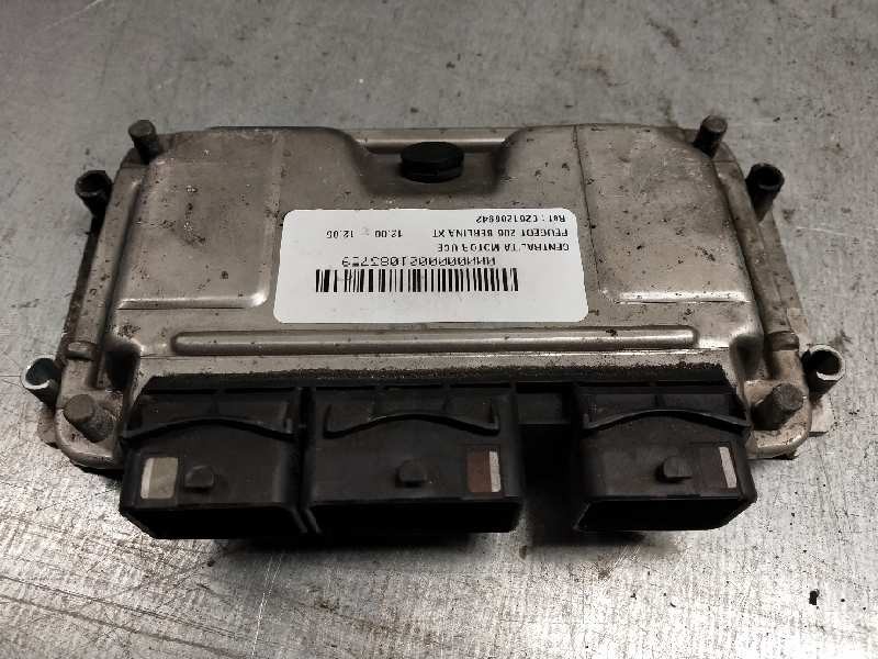 Recambio de centralita motor uce para peugeot 206 berlina xt referencia OEM IAM 0261206942 9638783480 MET44 34 193846