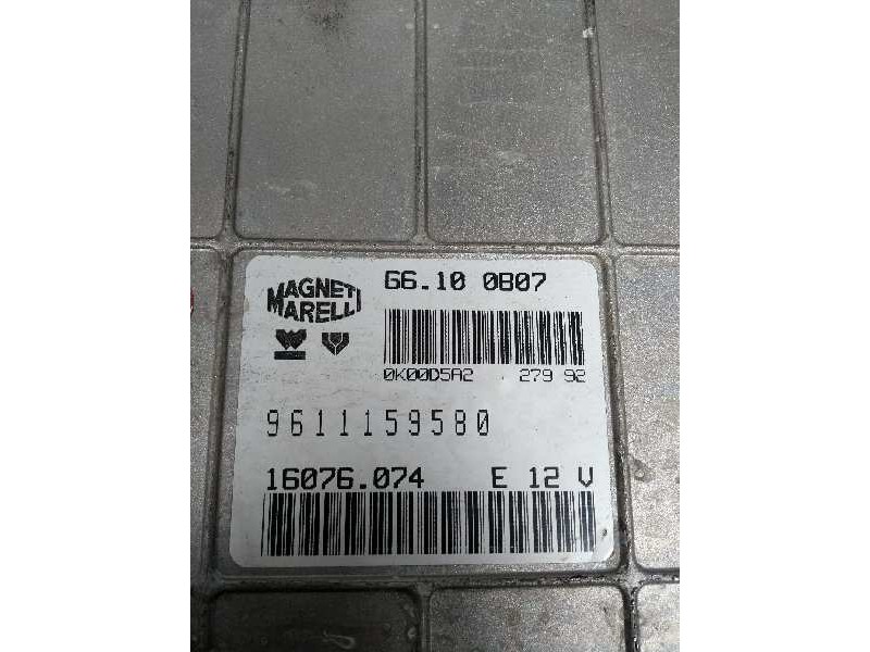 Recambio de centralita motor uce para citroen zx 1.6 referencia OEM IAM G6100B07 9611159580 16076074