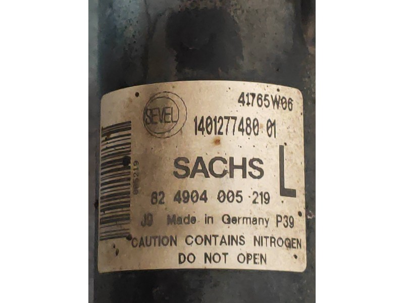 Recambio de amortiguador delantero izquierdo para citroen c8 hdi 120 premier referencia OEM IAM 1401277480 824904005219 