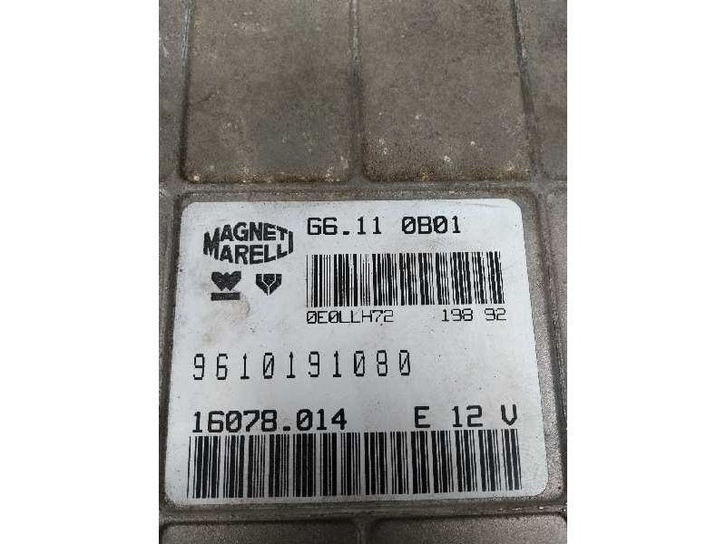 Recambio de centralita motor uce para citroen ax 1.1 referencia OEM IAM G6110B01 9610191080 16078014