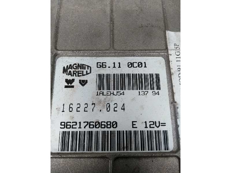 Recambio de centralita motor uce para citroen ax 1.1 referencia OEM IAM G6110C01 9621760680 16227024
