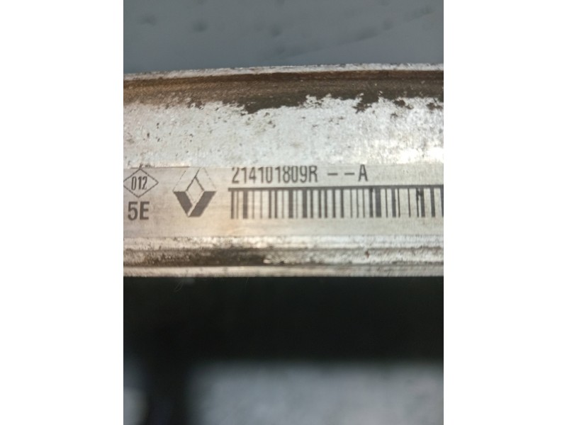 Recambio de radiador agua para renault espace v intens referencia OEM IAM 214101809R  