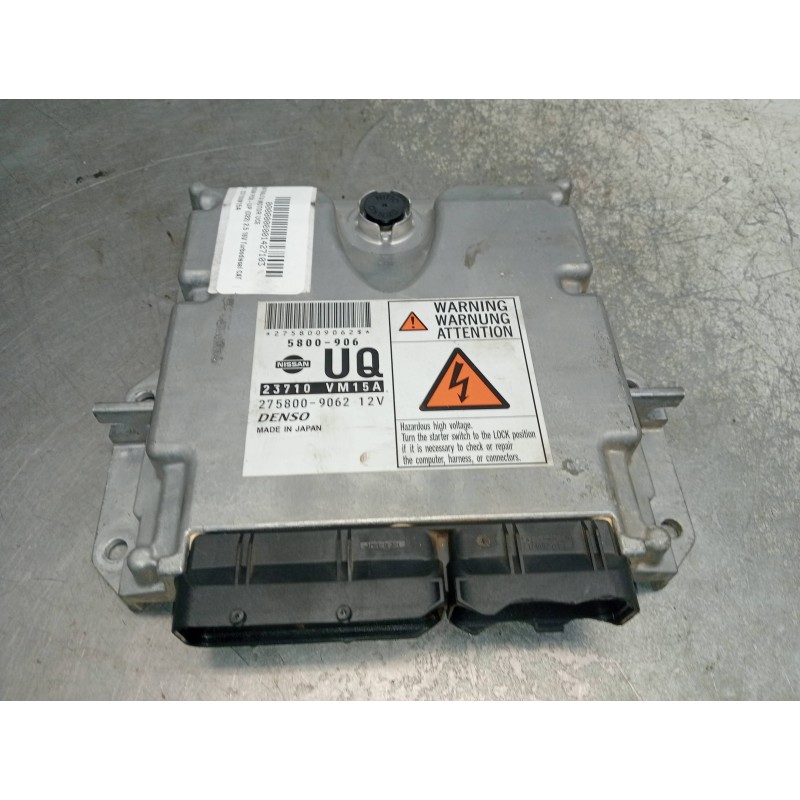 Recambio de centralita motor uce para nissan pick-up (d22) 2.5 16v turbodiesel cat referencia OEM IAM 23710VM15A 27580906212V 