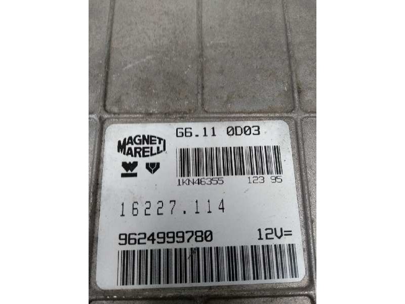 Recambio de centralita motor uce para citroen ax referencia OEM IAM G6110D03 9624999780 16227114 Recambio de centralita motor uce para citroen ax referencia OEM IAM G6110D03 9624999780 16227114