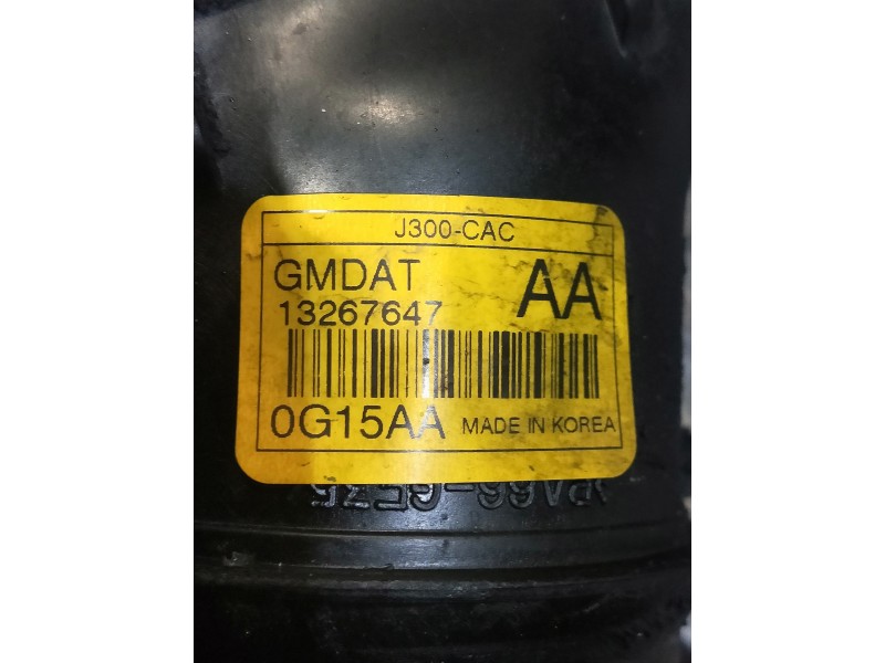 Recambio de intercooler para chevrolet cruze ls+ referencia OEM IAM   