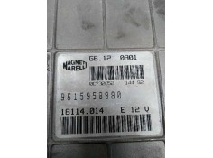 Recambio de centralita motor uce para citroen zx 1.6 referencia OEM IAM 9615958880 G6120A01  2