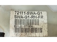 Recambio de motor cierre centralizado delantero derecho para honda cr-v (re) luxury referencia OEM IAM 72111SWAG1   2