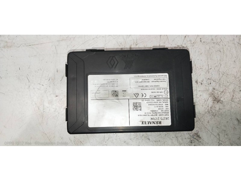 Recambio de modulo electronico para renault espace v intens referencia OEM IAM 282752170R 51986204 