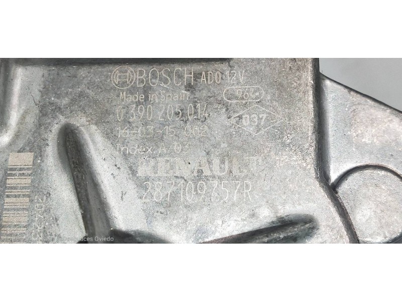 Recambio de motor limpia trasero para renault espace v intens referencia OEM IAM 0390205014 287109757R 