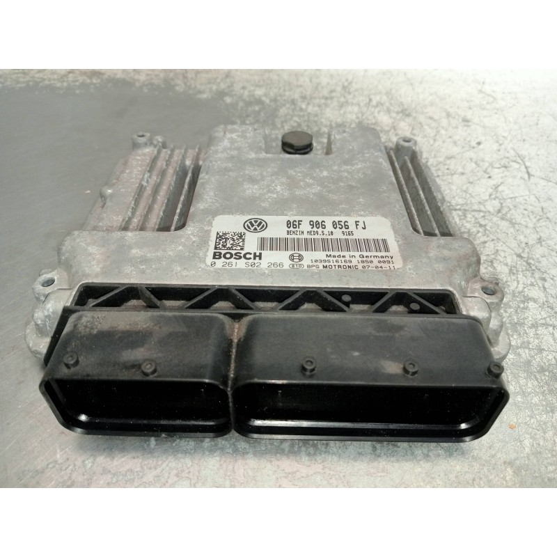Recambio de centralita motor uce para seat leon (1p1) referencia OEM IAM 06F906056FJ 0261S02266 