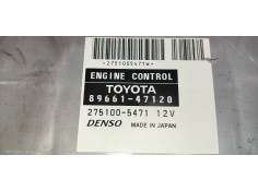 Recambio de centralita motor uce para toyota prius (nhw20) basis referencia OEM IAM    2