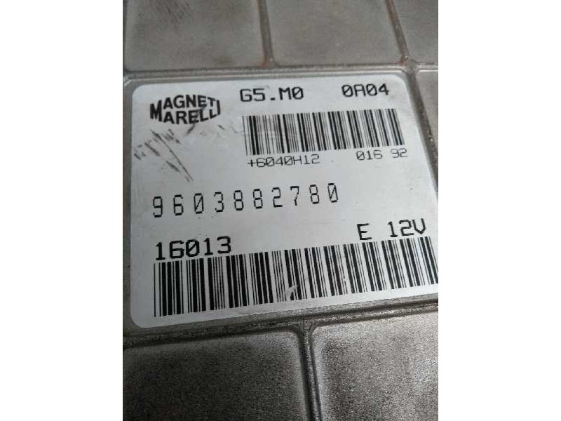 Recambio de centralita motor uce para citroen xm berlina referencia OEM IAM G5M00A04 9603882780 16013