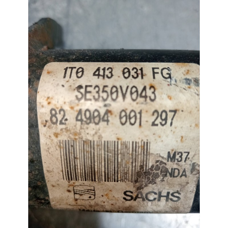 Recambio de amortiguador delantero izquierdo para seat leon (1p1) referencia OEM IAM 1T0413031FG 824904001297 