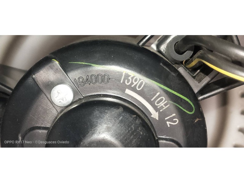 Recambio de motor calefaccion para toyota prius (nhw20) basis referencia OEM IAM 1940001390  