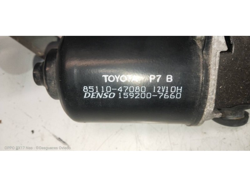 Recambio de motor limpia delantero para toyota prius (nhw20) basis referencia OEM IAM   