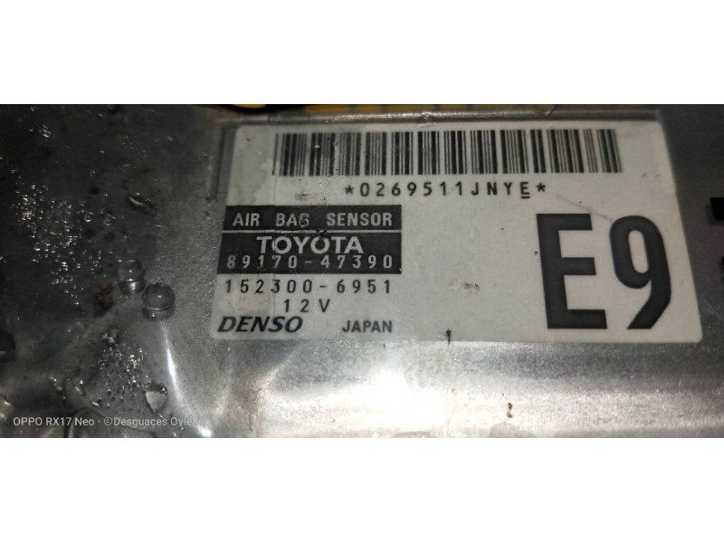 Recambio de kit airbag para toyota prius (nhw20) basis referencia OEM IAM   
