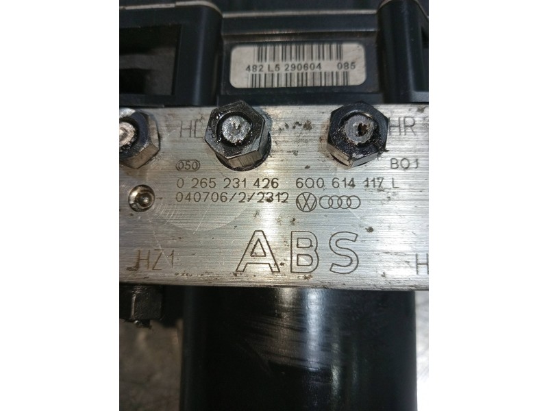 Recambio de abs para volkswagen polo (9n1) trendline referencia OEM IAM 0265231426 6Q0614117L 