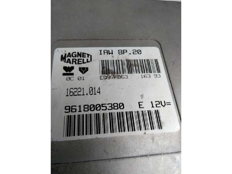 Recambio de centralita motor uce para citroen xantia berlina 2.0 referencia OEM IAM IAW8P20 9618005380 16221014 Recambio de centralita motor uce para citroen xantia berlina 2.0 referencia OEM IAM IAW8P20 9618005380 16221014