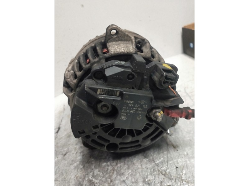 Recambio de alternador para renault kangoo dynamique referencia OEM IAM 0124525139  