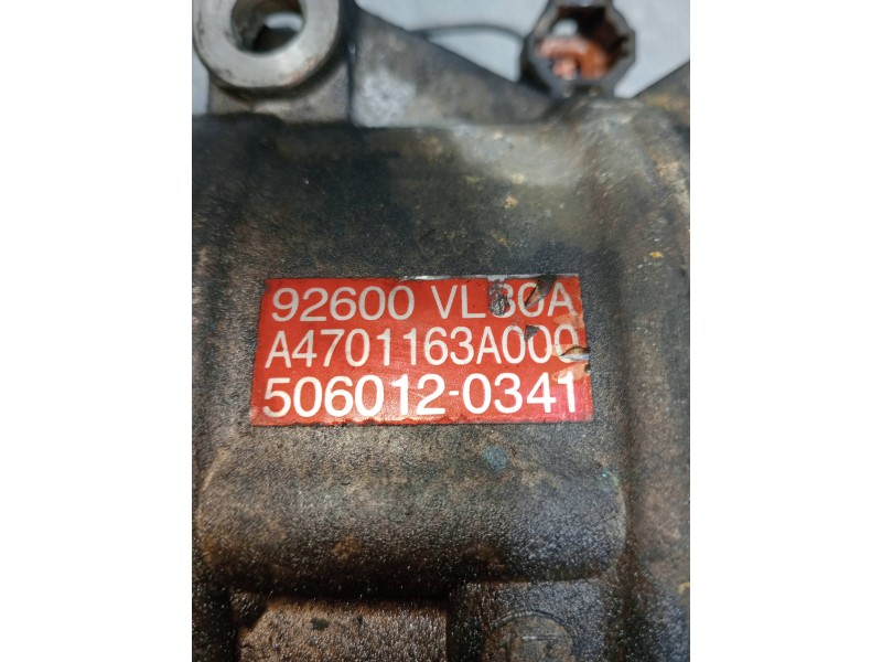 Recambio de compresor aire acondicionado para nissan pick-up (d22) 2.5 16v turbodiesel cat referencia OEM IAM A4701163A000 92600