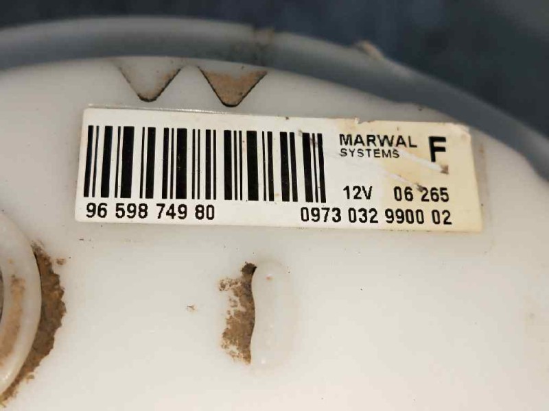 Recambio de bomba combustible para citroen c3 1.4 16v sx plus referencia OEM IAM 9659874980 0973032990002 MARWAL AFORADOR