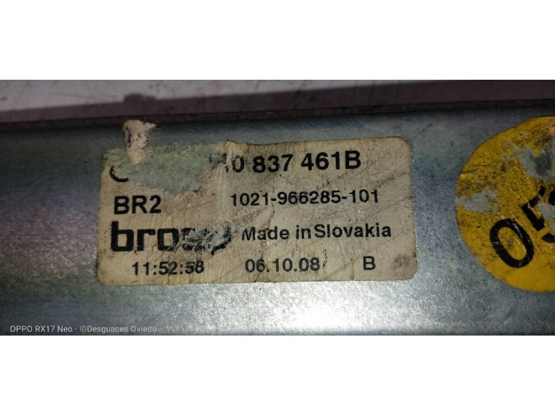 Recambio de elevalunas delantero izquierdo para audi q5 (8r) 3.0 tdi referencia OEM IAM 8R0837461B 8K0959801 