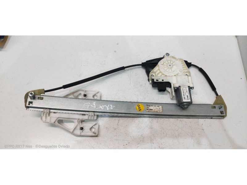 Recambio de elevalunas trasero derecho para audi q5 (8r) 3.0 tdi referencia OEM IAM 8R0839462B 8K0959812 