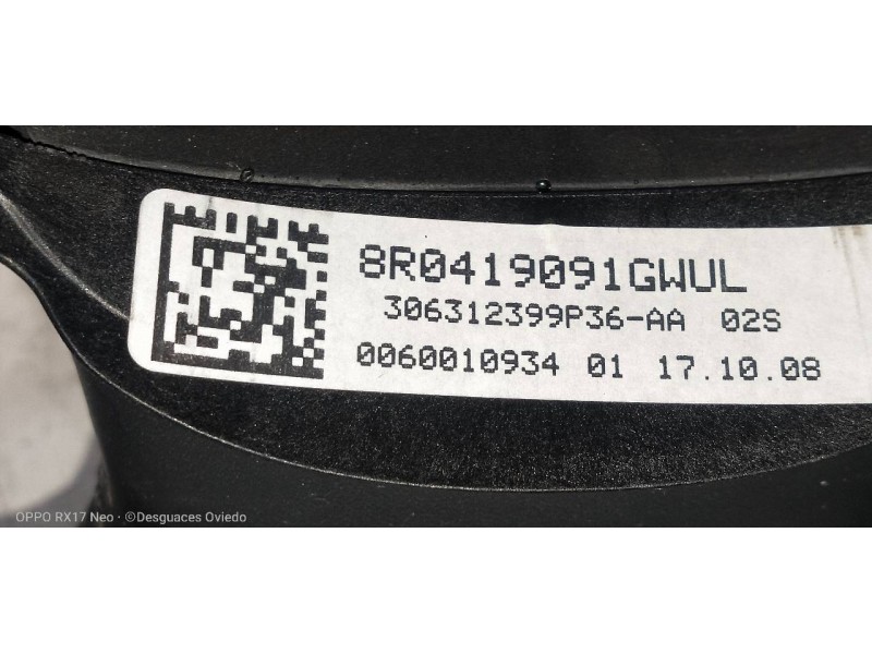 Recambio de volante para audi q5 (8r) 3.0 tdi referencia OEM IAM 8R0419091  