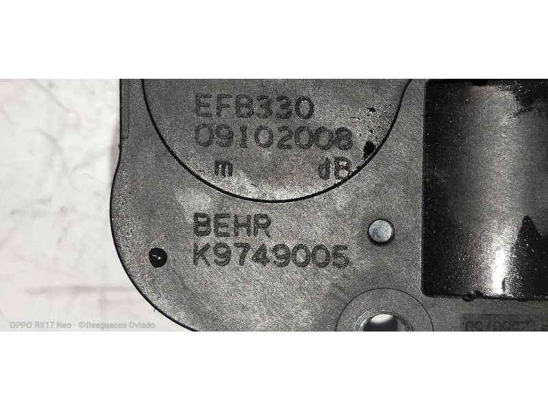 Recambio de motor apertura trampillas climatizador para audi q5 (8r) 3.0 tdi referencia OEM IAM K9749005  