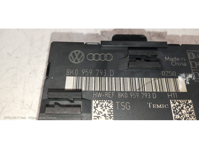 Recambio de modulo electronico para audi q5 (8r) 3.0 tdi referencia OEM IAM 8K0959793D  