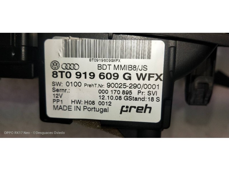 Recambio de mando multifuncion para audi q5 (8r) 3.0 tdi referencia OEM IAM 8T0919609G  
