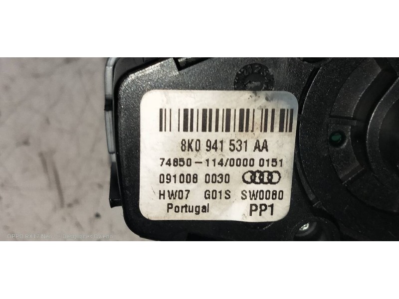 Recambio de mando luces para audi q5 (8r) 3.0 tdi referencia OEM IAM 8K0941531AA  