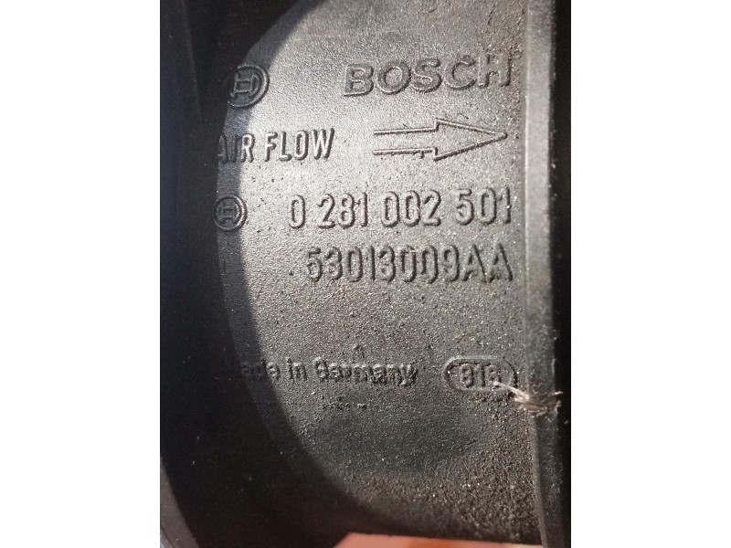 Recambio de caudalimetro para jeep gr.cherokee (wj/wg) 2.7 crd cat referencia OEM IAM 0281002501 53013009AA 