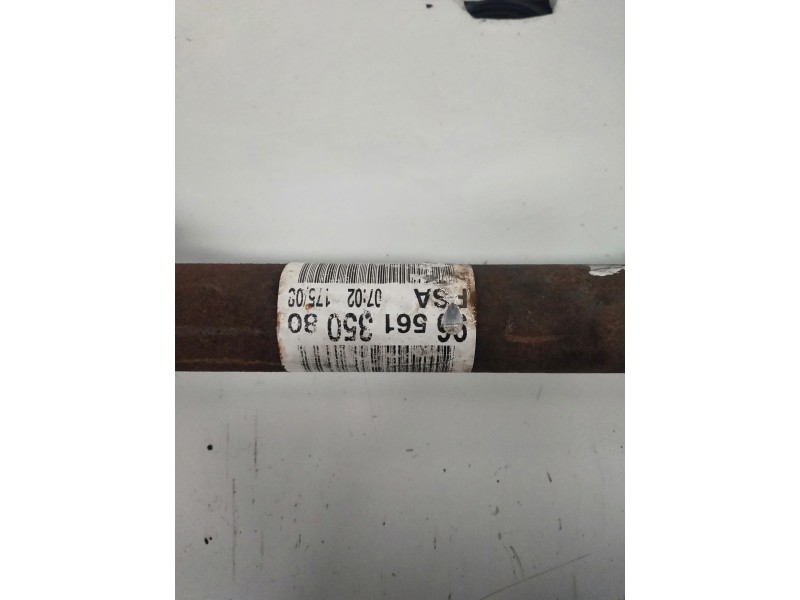 Recambio de transmision delantera derecha para peugeot 207 gt referencia OEM IAM 9656135080  