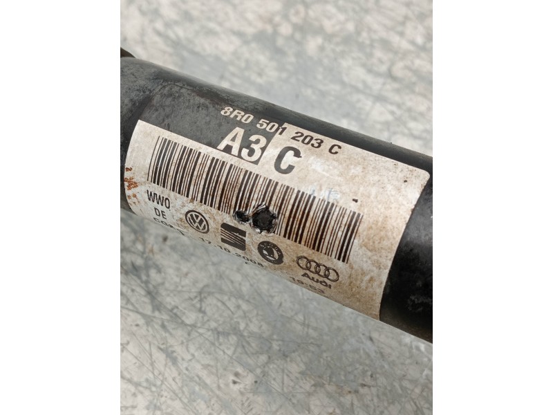 Recambio de transmision trasera derecha para audi q5 (8r) 3.0 tdi referencia OEM IAM 8R0501203C  