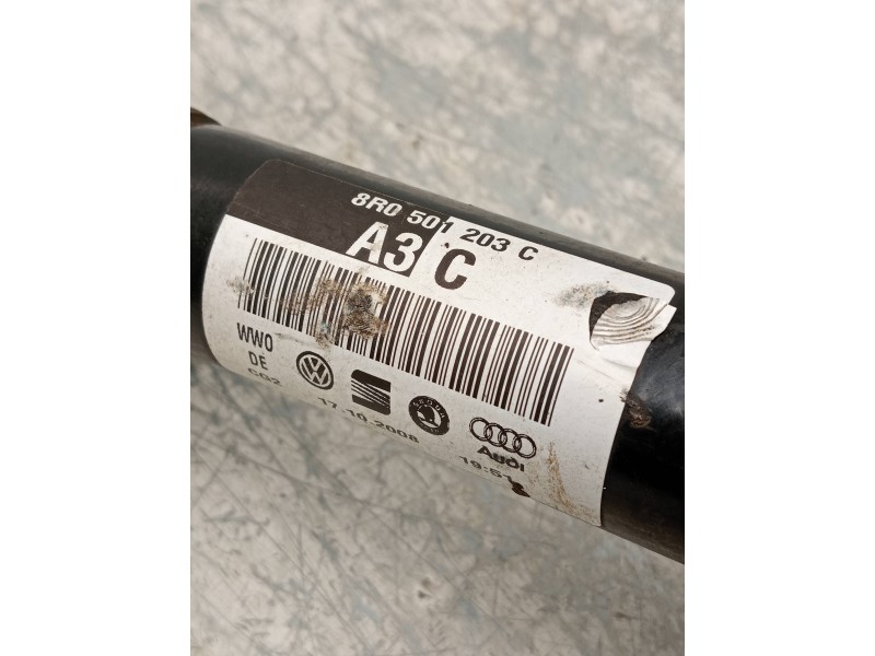 Recambio de transmision trasera izquierda para audi q5 (8r) 3.0 tdi referencia OEM IAM 8R0501203C  