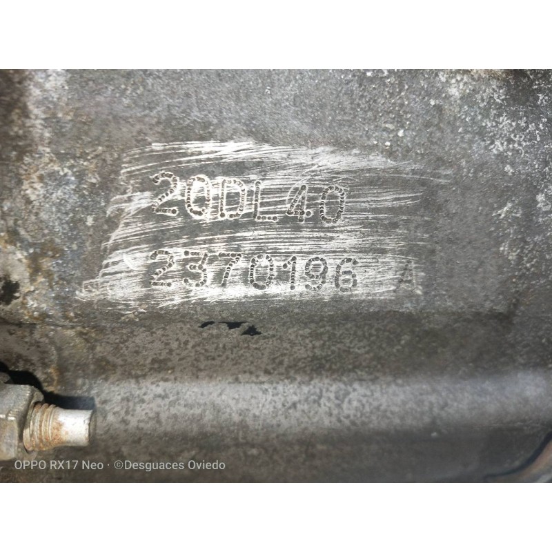 Recambio de caja cambios para citroen xsara berlina 2.0 16v cat (rfn / ew10j4) referencia OEM IAM 20DL40 2370196A  Recambio de caja cambios para citroen xsara berlina 2.0 16v cat (rfn / ew10j4) referencia OEM IAM 20DL40 2370196A