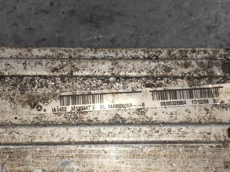 Recambio de intercooler para renault megane iii berlina 5 p dynamique referencia OEM IAM 144960006R M135347 