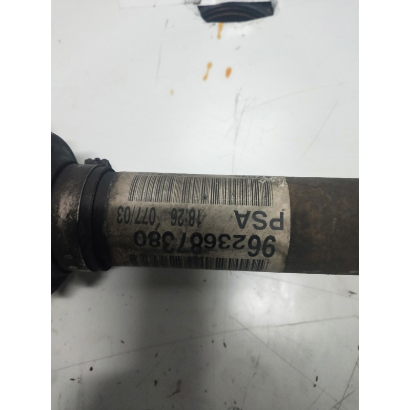 Recambio de transmision delantera derecha para citroen xsara berlina 1.4 hdi referencia OEM IAM 9623687380  