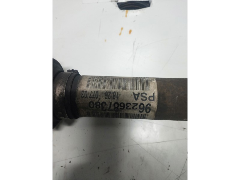 Recambio de transmision delantera derecha para citroen xsara berlina 1.4 hdi referencia OEM IAM 9623687380  