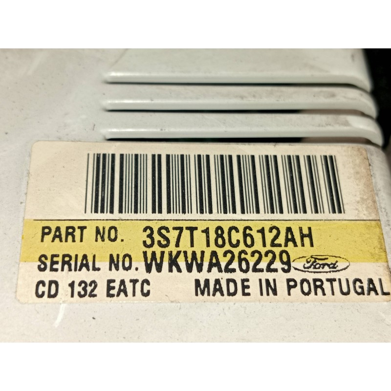 Recambio de mando calefaccion / aire acondicionado para ford mondeo berlina (ge) ambiente (06.2003) (d) referencia OEM IAM 3S7T1